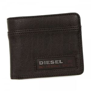 DIESEL（ディーゼル） 二つ折り財布（小銭入れ付） X02133 T2184 COFFEE BEAN