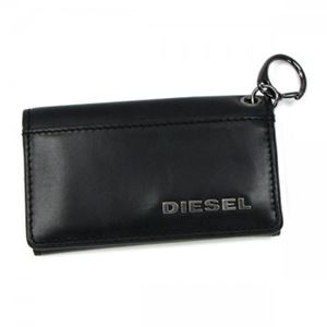 【2014年2月28日まで期間限定値下げ】DIESEL（ディーゼル） キーケース X01977 H5018 BLACK／JADE LIME