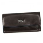 【2014年2月28日まで期間限定値下げ】DIESEL（ディーゼル） 長財布 X02055 H5019 COFFEE BEAN／DAZZLING BLUE