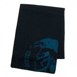 【2014年2月28日まで期間限定値下げ】DIESEL（ディーゼル） マフラー 00S4ML 81E DARK GREY