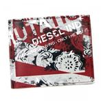 DIESEL（ディーゼル） 二つ折り財布（小銭入れ付） X01983 H5003 BIKING RED／ASH