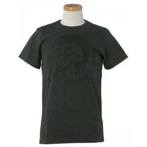 DIESEL（ディーゼル） メンズTシャツ 00CWCS 93R DARK GREY