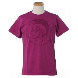 DIESEL（ディーゼル） メンズTシャツ 00CWCS 34U PUR