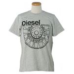 DIESEL（ディーゼル） メンズTシャツ 00S6FH 912 GREY