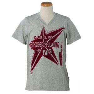 DIESEL（ディーゼル） メンズTシャツ 00S4YR 912 GREY