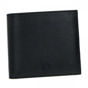 Loewe(ロエベ) 二つ折り財布(小銭入れ付) 103.30.501 1398 BLACK/OXBLOOD