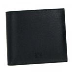 Loewe（ロエベ） 二つ折り財布（小銭入れ付） 103.30.501 1398 BLACK／OXBLOOD