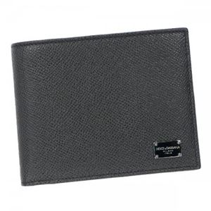 DOLCE＆GABBANA（ドルチェアンドガッバーナ） 二つ折り財布（小銭入れ付） BP0457 80720 GREY