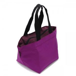 Herve Chapelier （エルベシャプリエ） トートバッグ 1028N 78／24 BOUGAINVILLIER／AUBERGINE