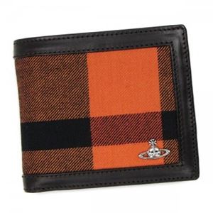 Vivienne Westwood（ヴィヴィアンウエストウッド） 二つ折り財布（小銭入れ付） 33058 BLACK