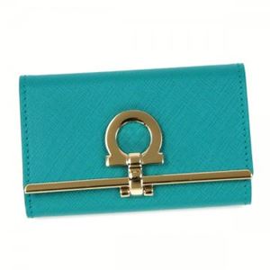 Ferragamo（フェラガモ） キーケース 224627 VERDE ACQUA