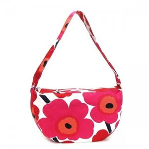 marimekko（マリメッコ） ナナメガケバッグ 25121 1 WHITE／RED