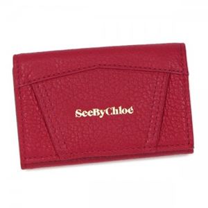 SEE BY CHLOE（シーバイクロエ） キーケース 9P7450 A62 RED SCARLET