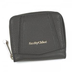 SEE BY CHLOE（シーバイクロエ） 二つ折り財布（小銭入れ付） 9P7451 A68 SMOKED GREY