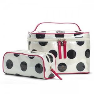 KATE SPADE（ケイトスペード） バニティーケース PWRU2312 17 BALCK／CREAM