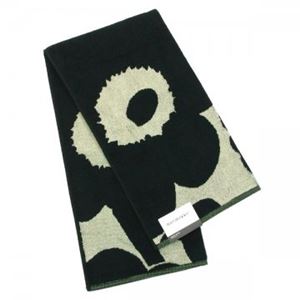 marimekko（マリメッコ） タオル 63630 980 BLACK／SAND