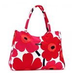marimekko（マリメッコ） トートバッグ 33152 1 WHITE／RED