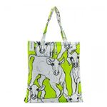 marimekko（マリメッコ） トートバッグ 63603 610 LIME／WHITE／BLACK