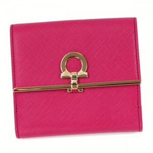 Ferragamo（フェラガモ） Wホック財布 224639 AGATA ROSA