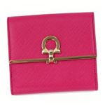 Ferragamo（フェラガモ） Wホック財布 224639 AGATA ROSA