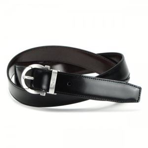 Ferragamo（フェラガモ） ベルト 671043 NERO／AUBURN