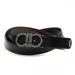 Ferragamo（フェラガモ） ベルト 678648 NERO／HICKORY