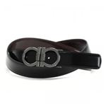 Ferragamo（フェラガモ） ベルト 678648 NERO／HICKORY