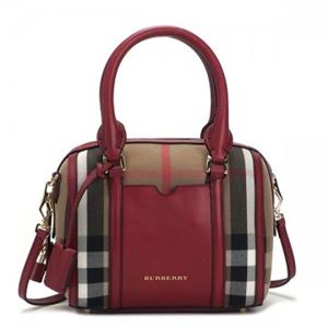 Burberry（バーバリー） ハンドバッグ LL SM ALCHESTER BHO 6080T MILITARY RED