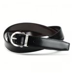 Ferragamo（フェラガモ） ベルト 671043 NERO／AUBURN