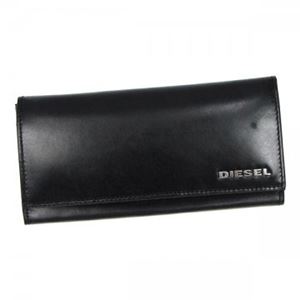 【2014年2月28日まで期間限定値下げ】DIESEL（ディーゼル） 長財布 X02468 H2354 BLACK／BALSAM