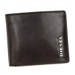 DIESEL（ディーゼル） 二つ折り財布（小銭入れ付） X02471 H5083 COFFEE BEAN／NUGGET GOLD