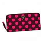 KATE SPADE（ケイトスペード） 長財布 PWRU3336 644 BACCHUS RED NEW YORK APPLE