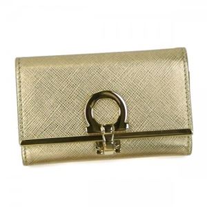 Ferragamo（フェラガモ） キーケース 224627 ORO／LAM