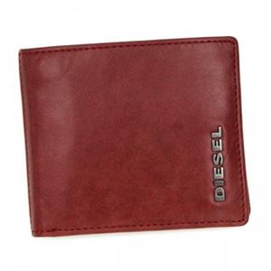 DIESEL（ディーゼル） 二つ折り財布（小銭入れ付） X02471 H5082 RUSSET BROWN／BLACK
