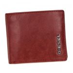 DIESEL（ディーゼル） 二つ折り財布（小銭入れ付） X02471 H5082 RUSSET BROWN／BLACK