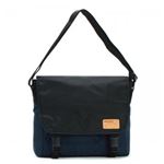 DIESEL（ディーゼル） ナナメガケバッグ X02406 H5066 BLACK／BLUE NIGHTS