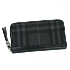 Burberry（バーバリー） 長財布 MS RENFREW BRT 0010C BRIT CHECK ／ BLACK