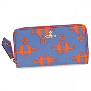 【2015年1月8日まで期間限定販売】Vivienne Westwood（ヴィヴィアンウエストウッド） 長財布 32532 BLUE