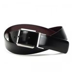 Ferragamo（フェラガモ） ベルト 679082 NERO／BURGUNDY