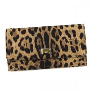 DOLCE＆GABBANA（ドルチェアンドガッバーナ） 長財布 BI0310 8D095 NATURALE／ROSSOARANCI