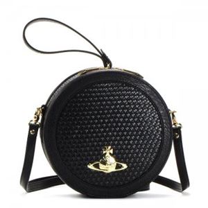 Vivienne Westwood（ヴィヴィアンウエストウッド） ナナメガケバッグ 6468 BLACK