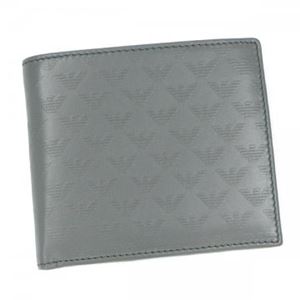 EMPORIO ARMANI（エンポリオアルマーニ） 二つ折り財布（小銭入れ付） YEM122 80002 GRIGIO