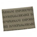 EMPORIO ARMANI（エンポリオアルマーニ） カードケース YEM467 87339 ECRU／AFTER DARK