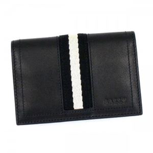 Bally（バリー） カードケース TOBEL 290 BLACK BLACK／WHITE