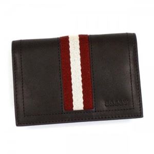 Bally（バリー） カードケース TOBEL 271 CHOCOLATE RED／WHITE