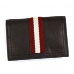 Bally（バリー） カードケース TOBEL 271 CHOCOLATE RED／WHITE