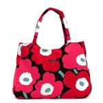 marimekko（マリメッコ） トートバッグ 33152 934 BLACK／RED／PINK／WHITE