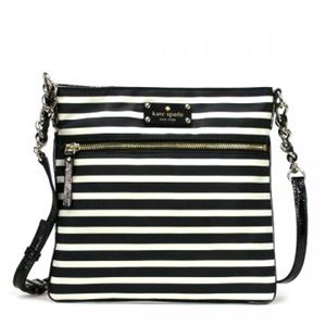 KATE SPADE（ケイトスペード） ナナメガケバッグ PXRU3229 17 BLACKCREAM