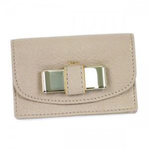 Chloe（クロエ） カードケース 3P0550 129 PINK BEIGE