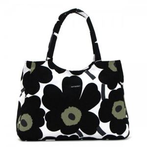 marimekko（マリメッコ） トートバッグ 33152 30 WHITE／BLACK